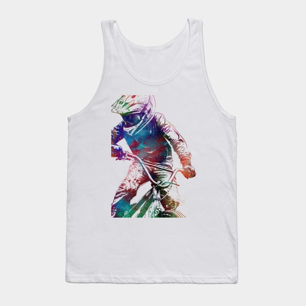 BMX rider bike #bmx Tank Top by JBJart